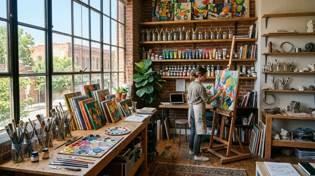 Art_studio_workspace_with_supplies