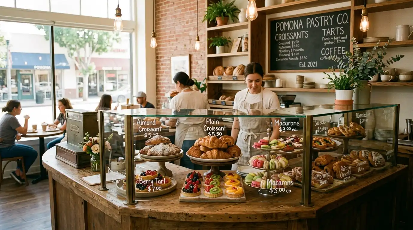 Local bakery and desserts in Pomona California