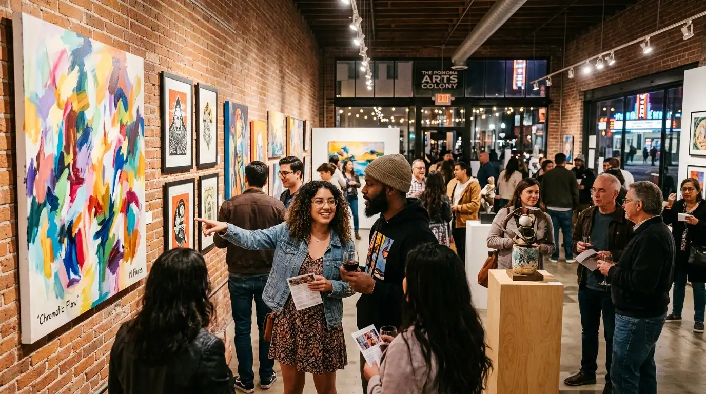 Art and culture in Downtown Pomona
