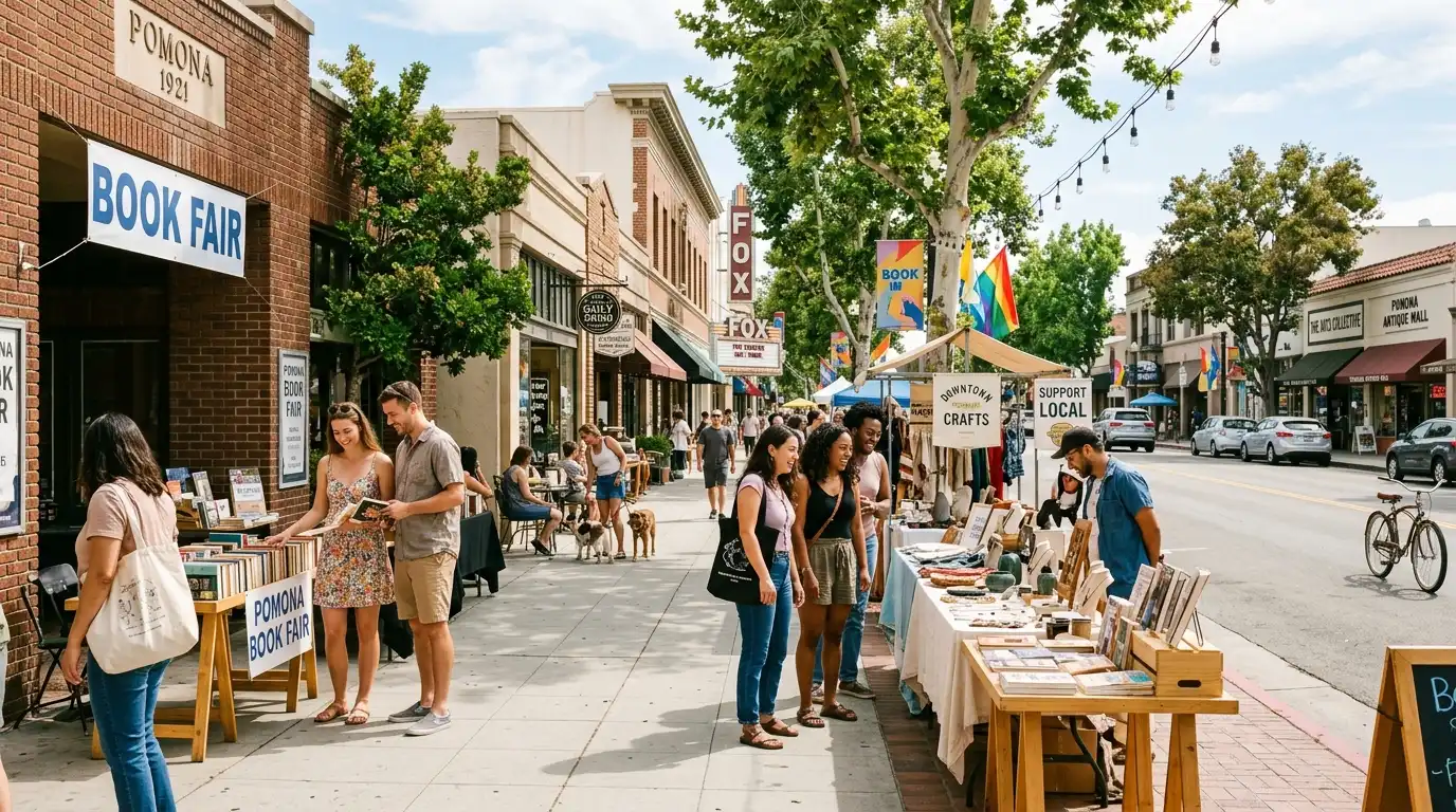 Weekend in Downtown Pomona California