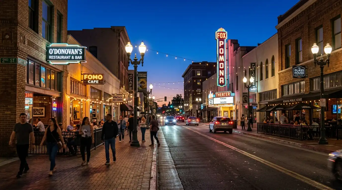 Downtown Pomona California